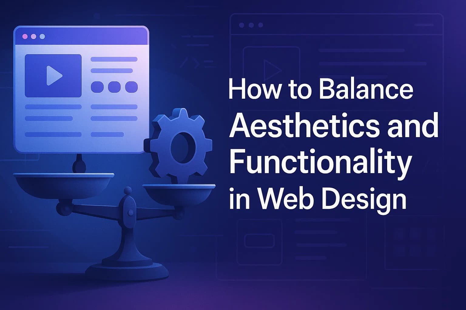 How to Balance Aesthetics and Functionality in Web Design