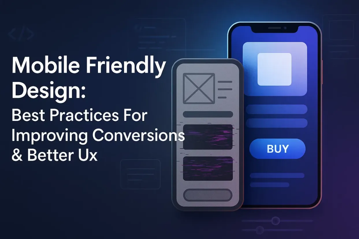 Mobile Friendly Design: Best Practices For Improving Conversions & Better Ux