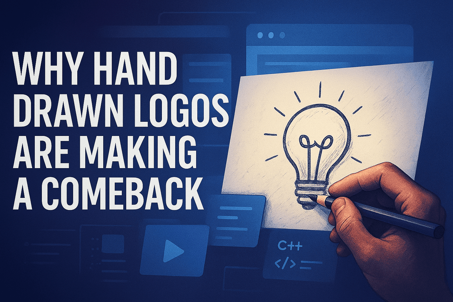 Why Hand Drawn Logos Are Making A Comeback