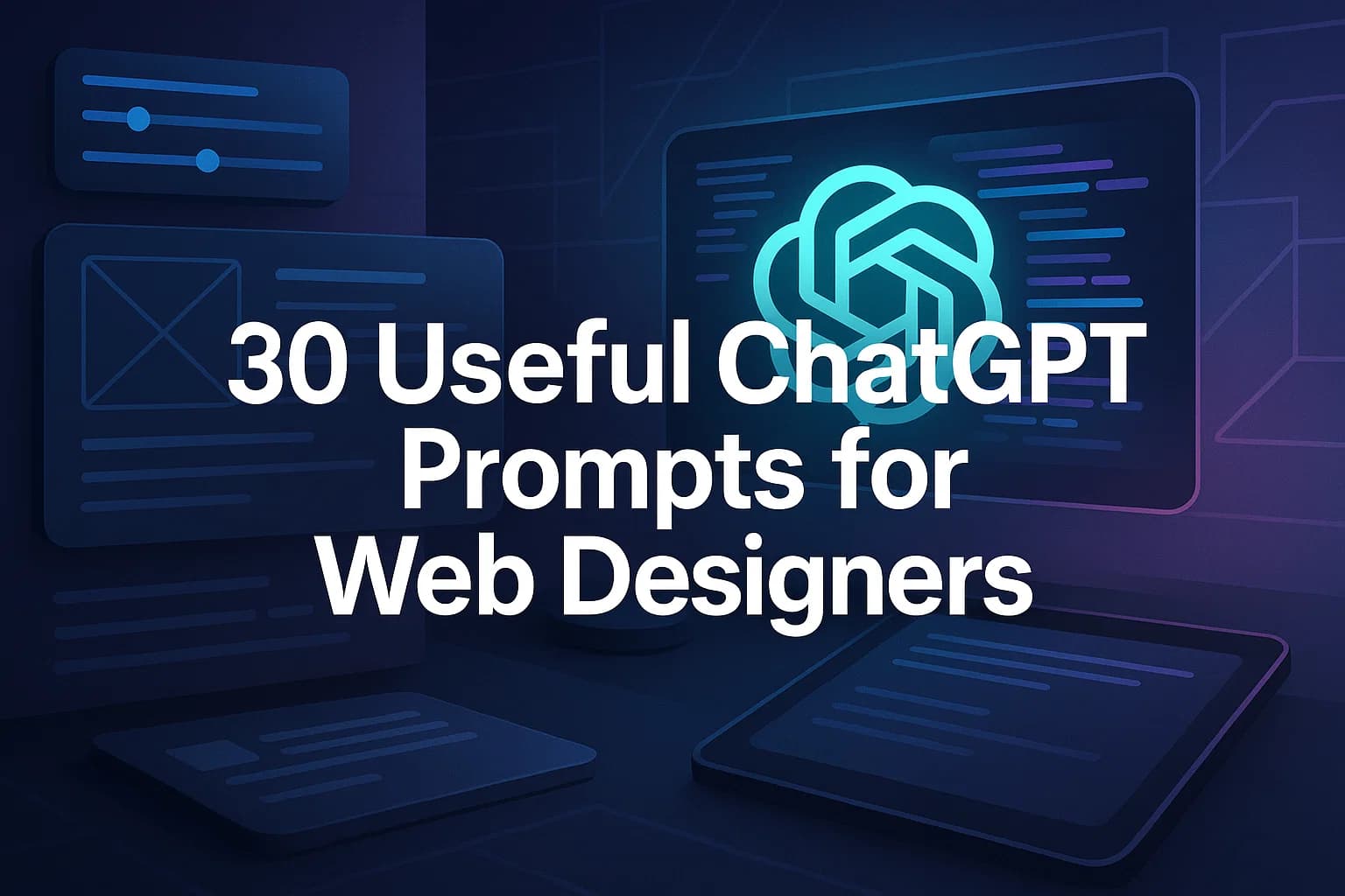 30 Useful ChatGPT Prompts for Web Designers