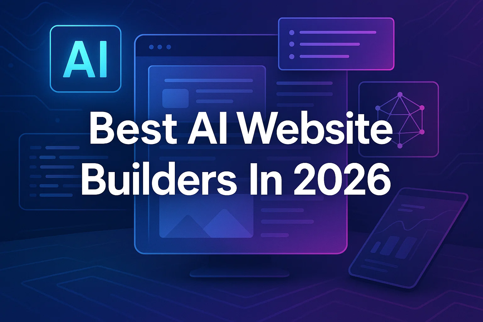 Best AI Website Builders In 2026