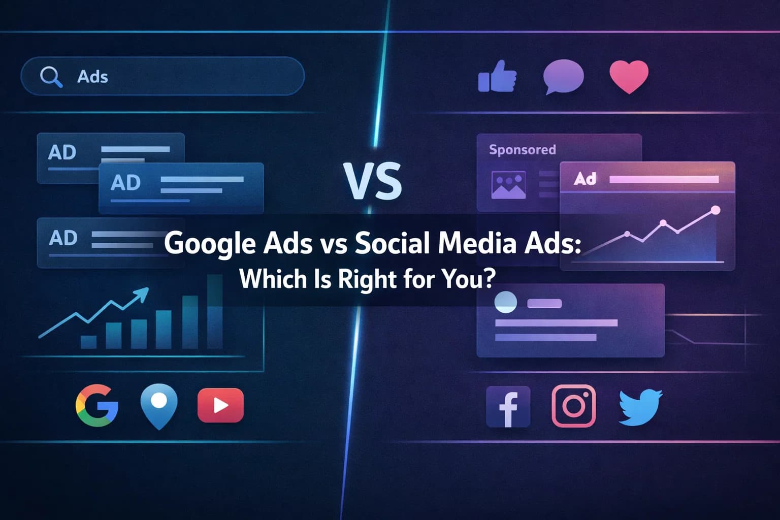 Google Ads vs Social Media Ads: Which Is Right for You?