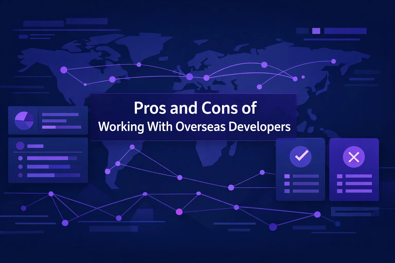 Pros and Cons Of Working With Overseas Developers