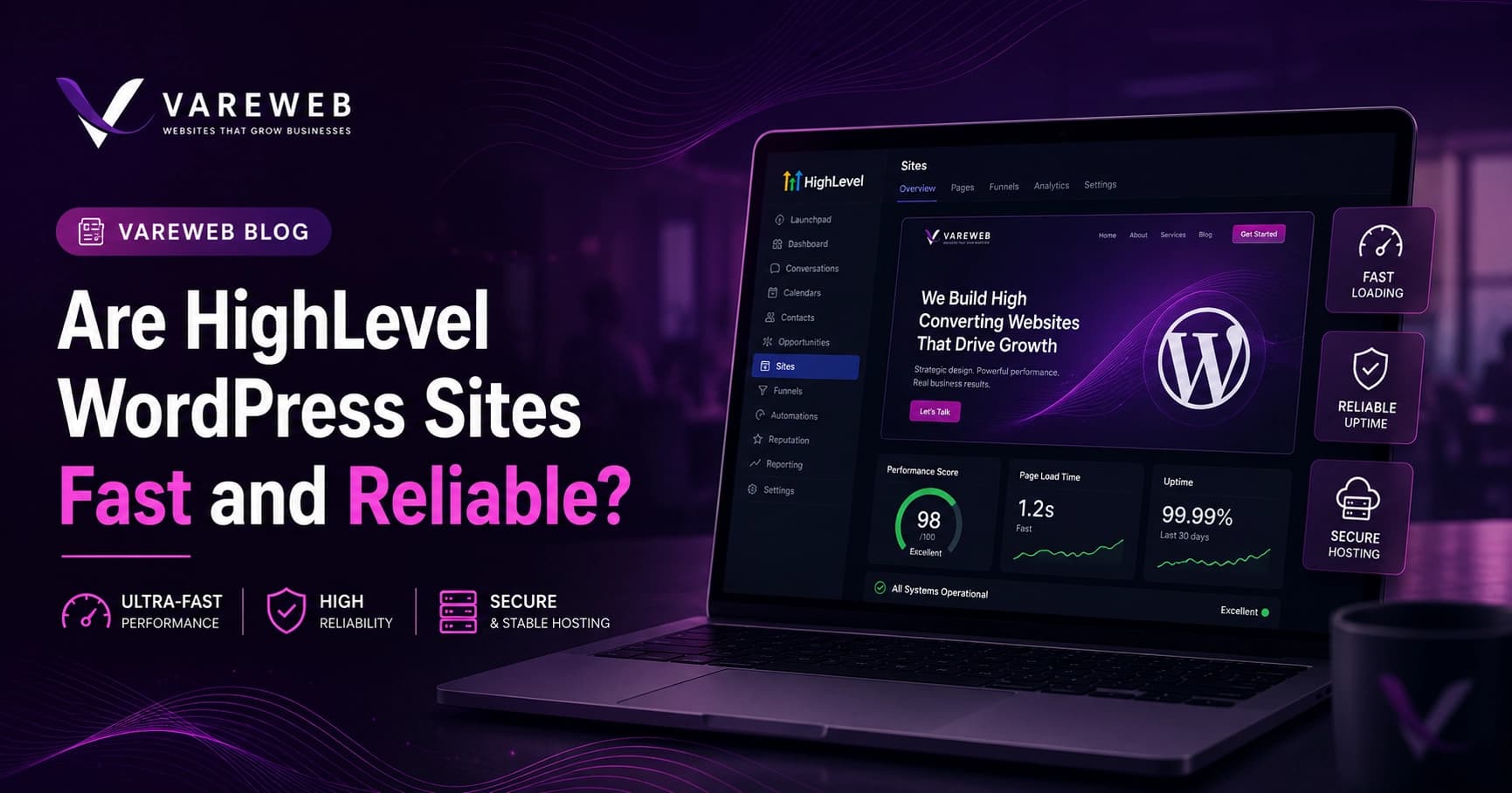Are HighLevel WordPress Sites Fast and Reliable?