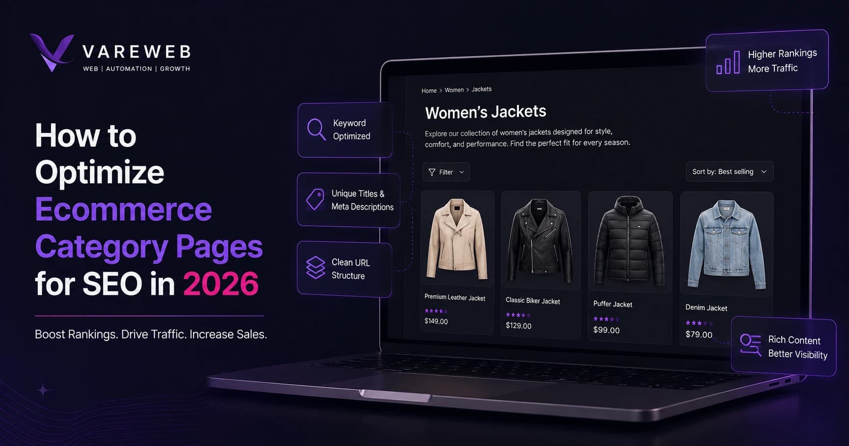 How to Optimize Ecommerce Category Pages for SEO in 2026