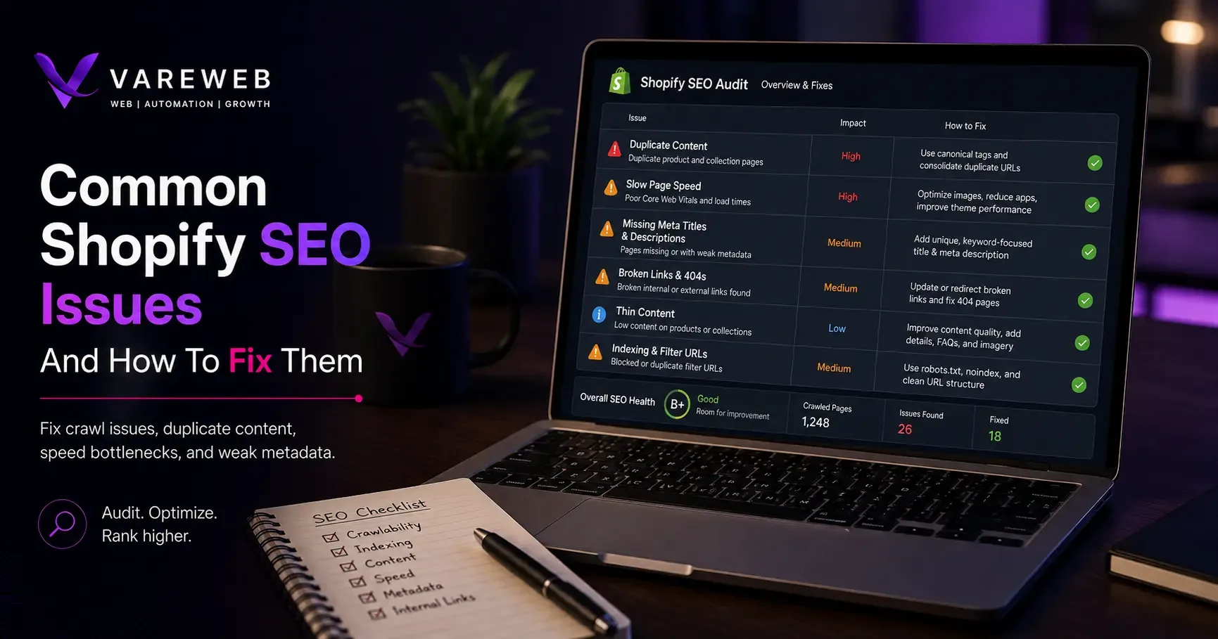 Common Shopify SEO Issues And How To Fix Them