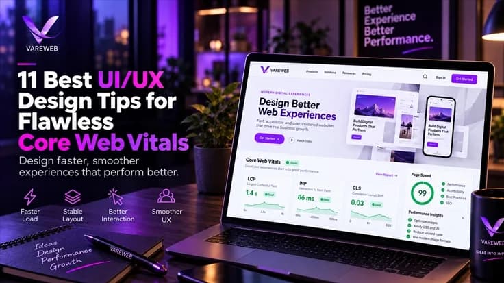 11 Best UI/UX Design Tips for Flawless Core Web Vitals