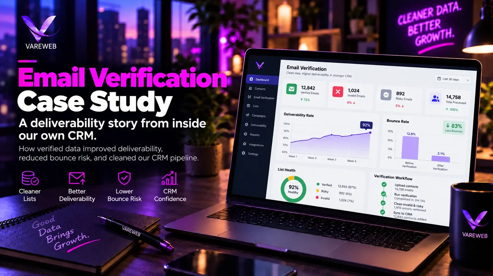 Email Verification Case Study: A Deliverability Story From Inside Our Own CRM