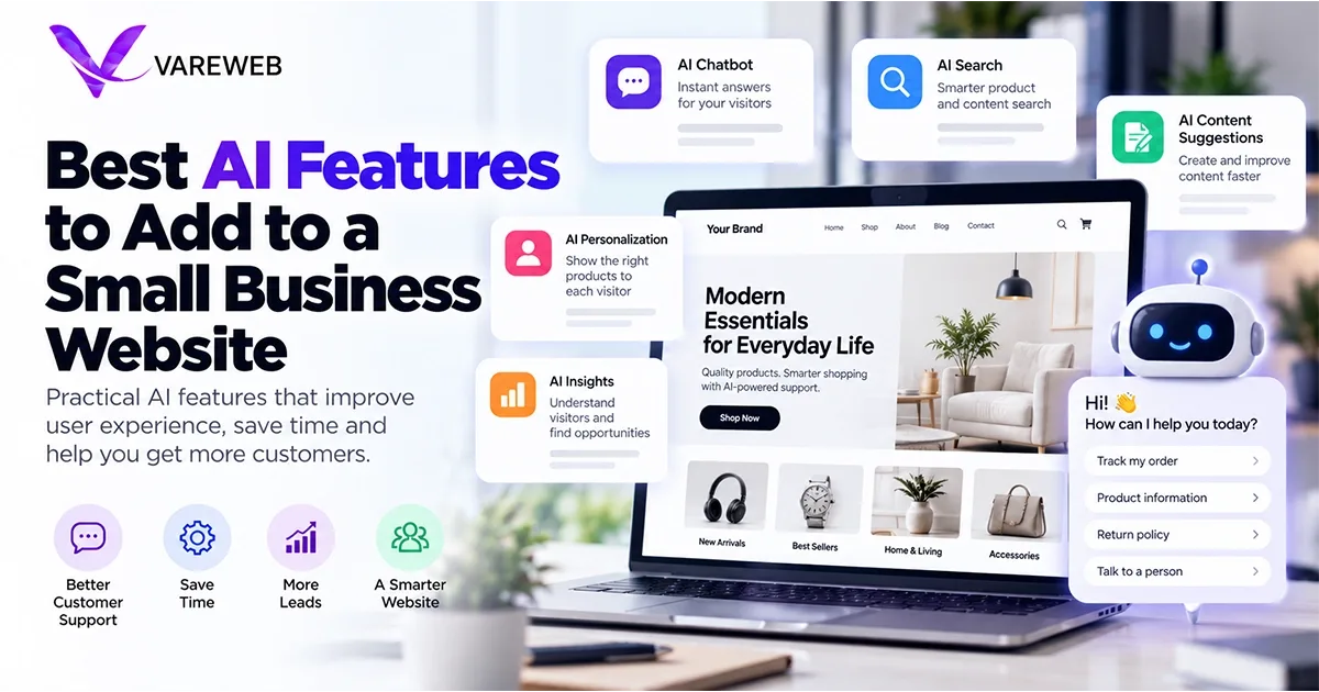 Best AI Features to Add to a Small Business Website