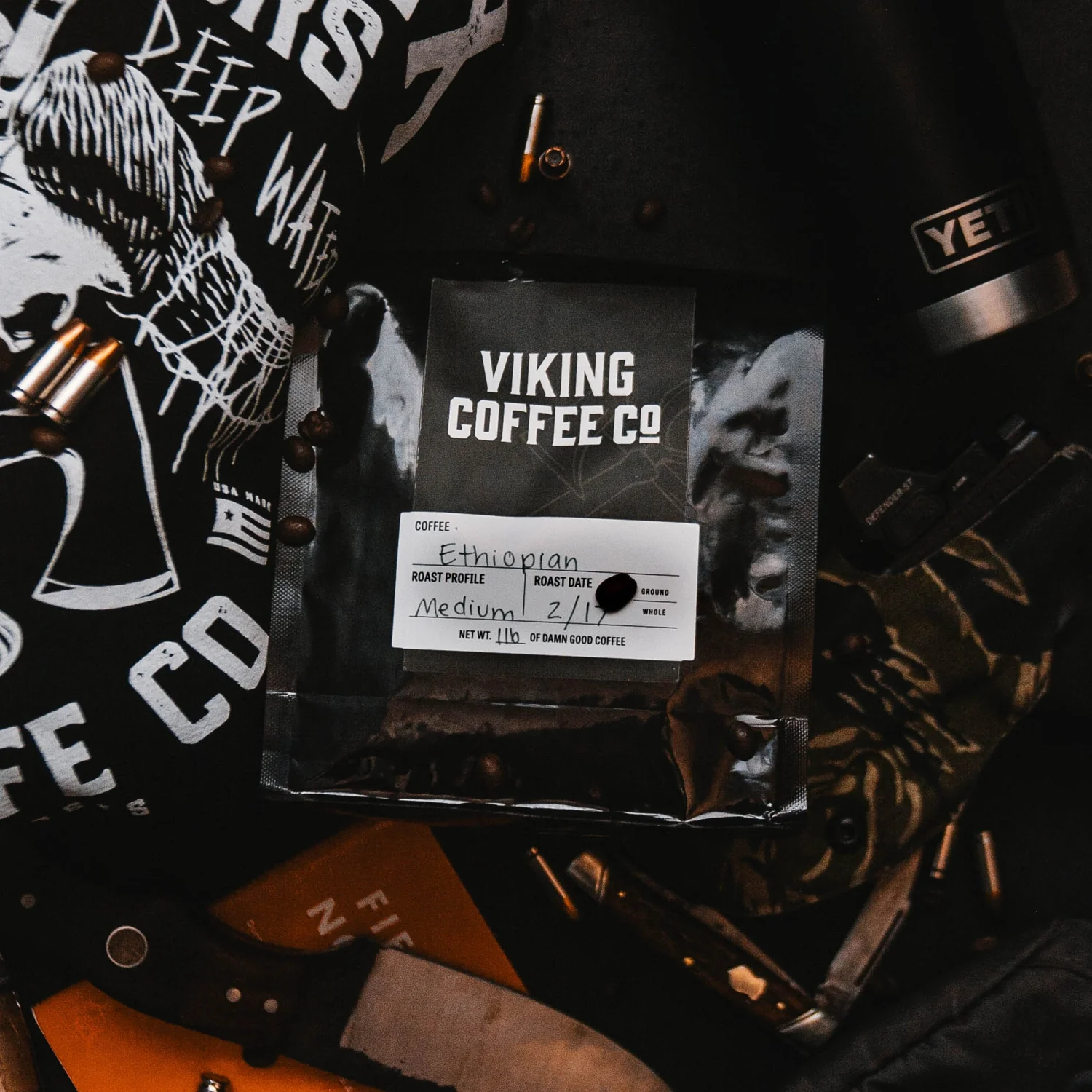 Viking Coffee Co medium roast category