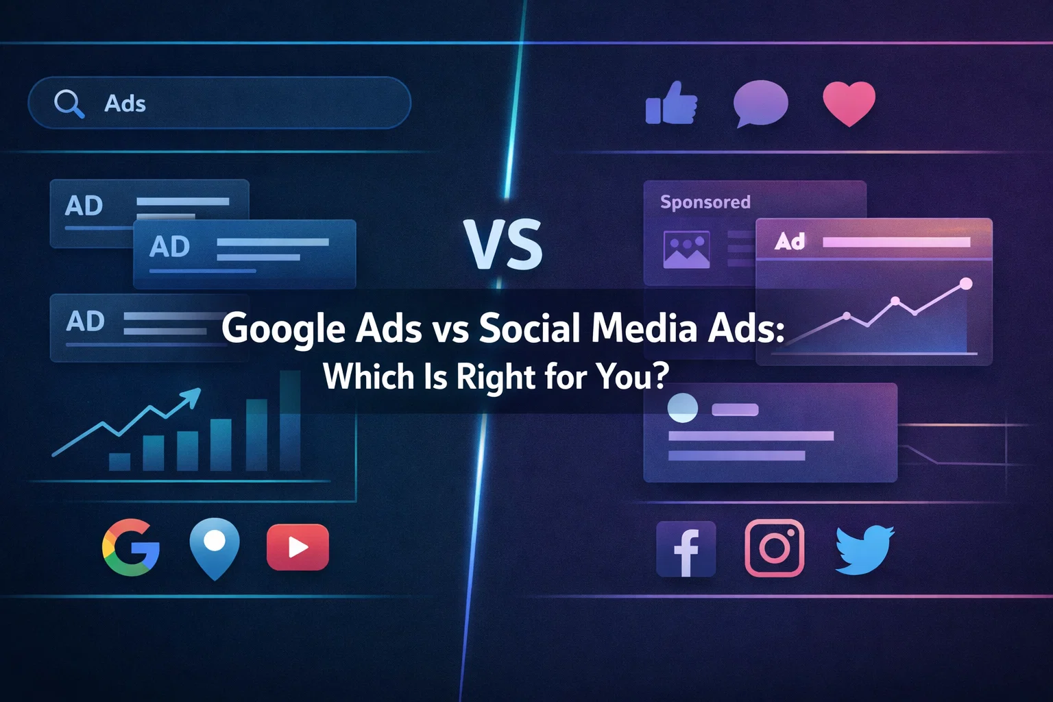 Google Ads vs Social Media Ads: Which Is Right for You?