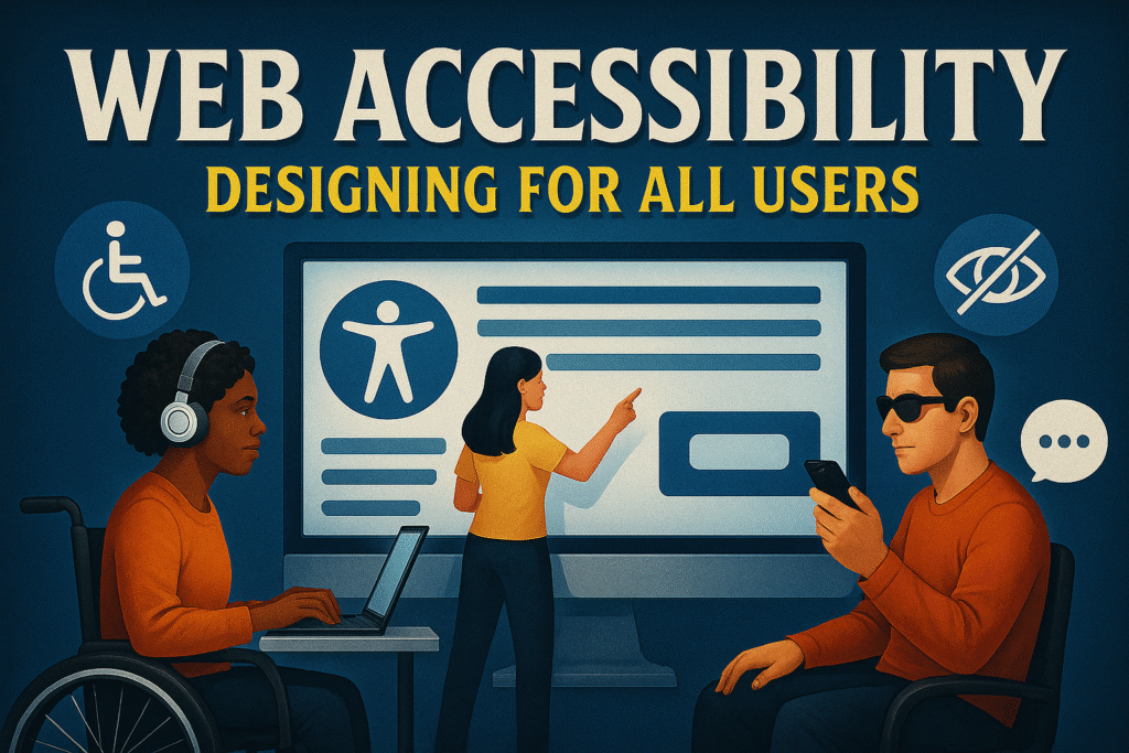 Creating web accessibility through thoughtful and inclusive web design.