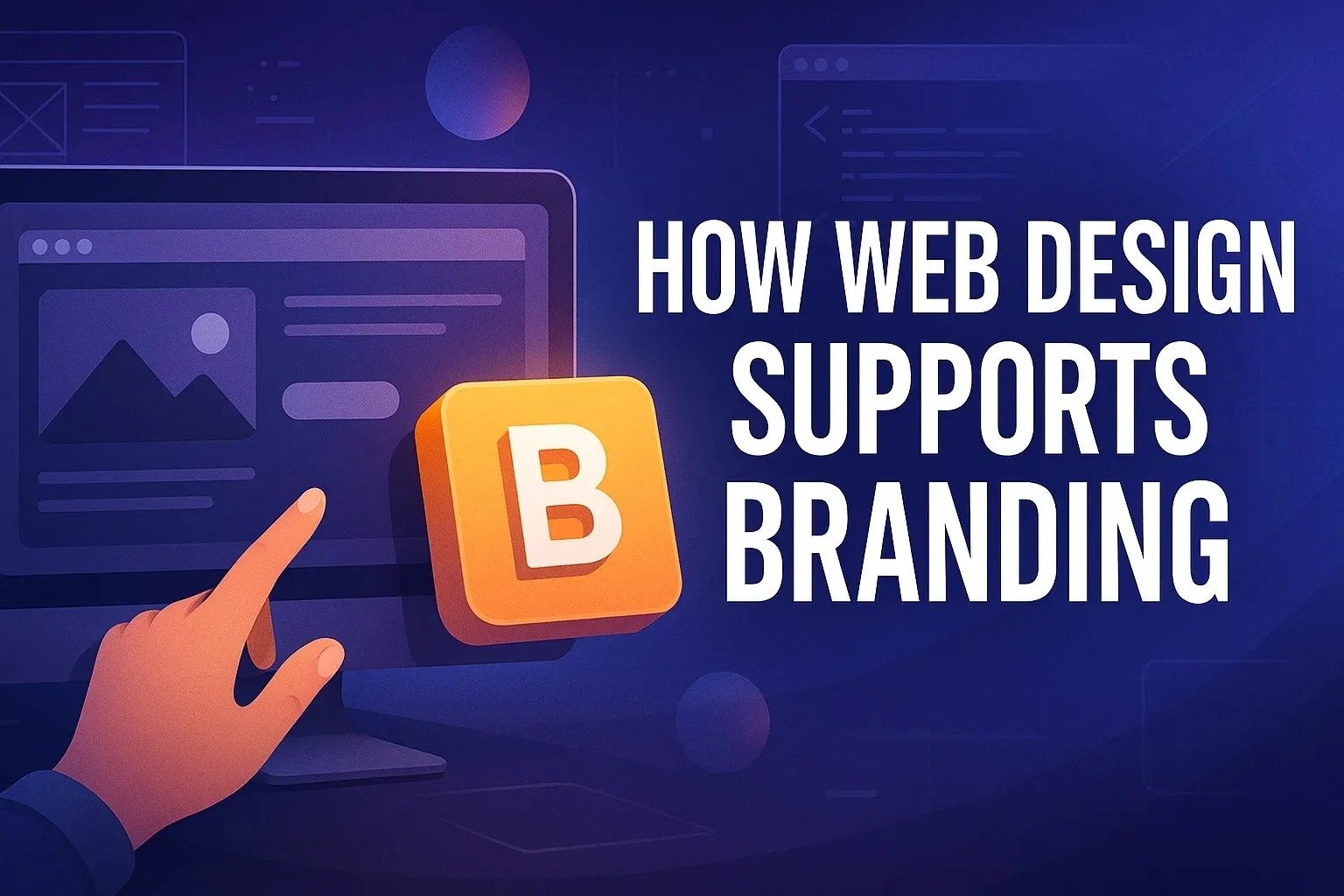 Web Design Supports Branding and User Experience.