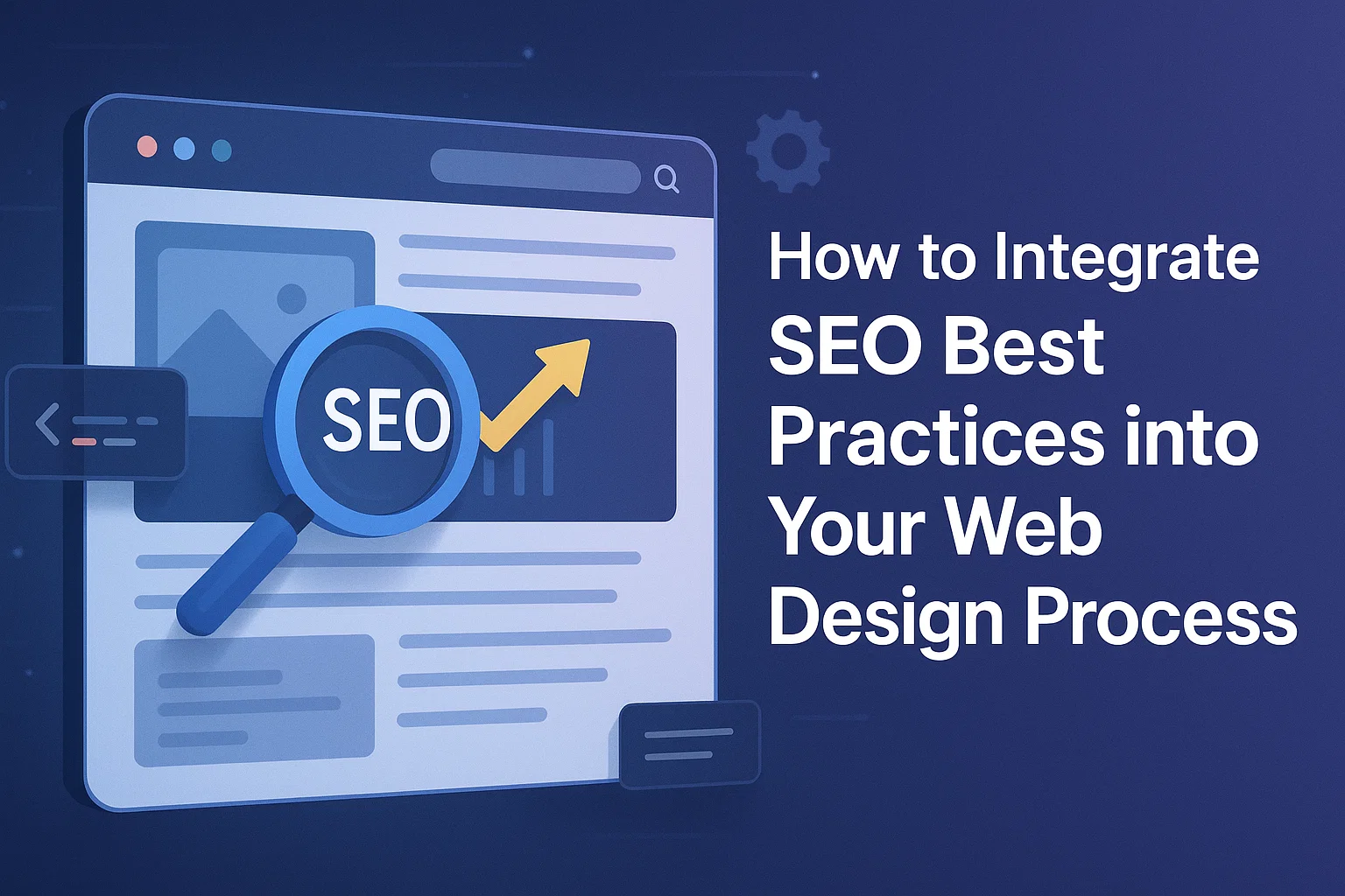 Integrate SEO best practices into your web design process for better search visibility.