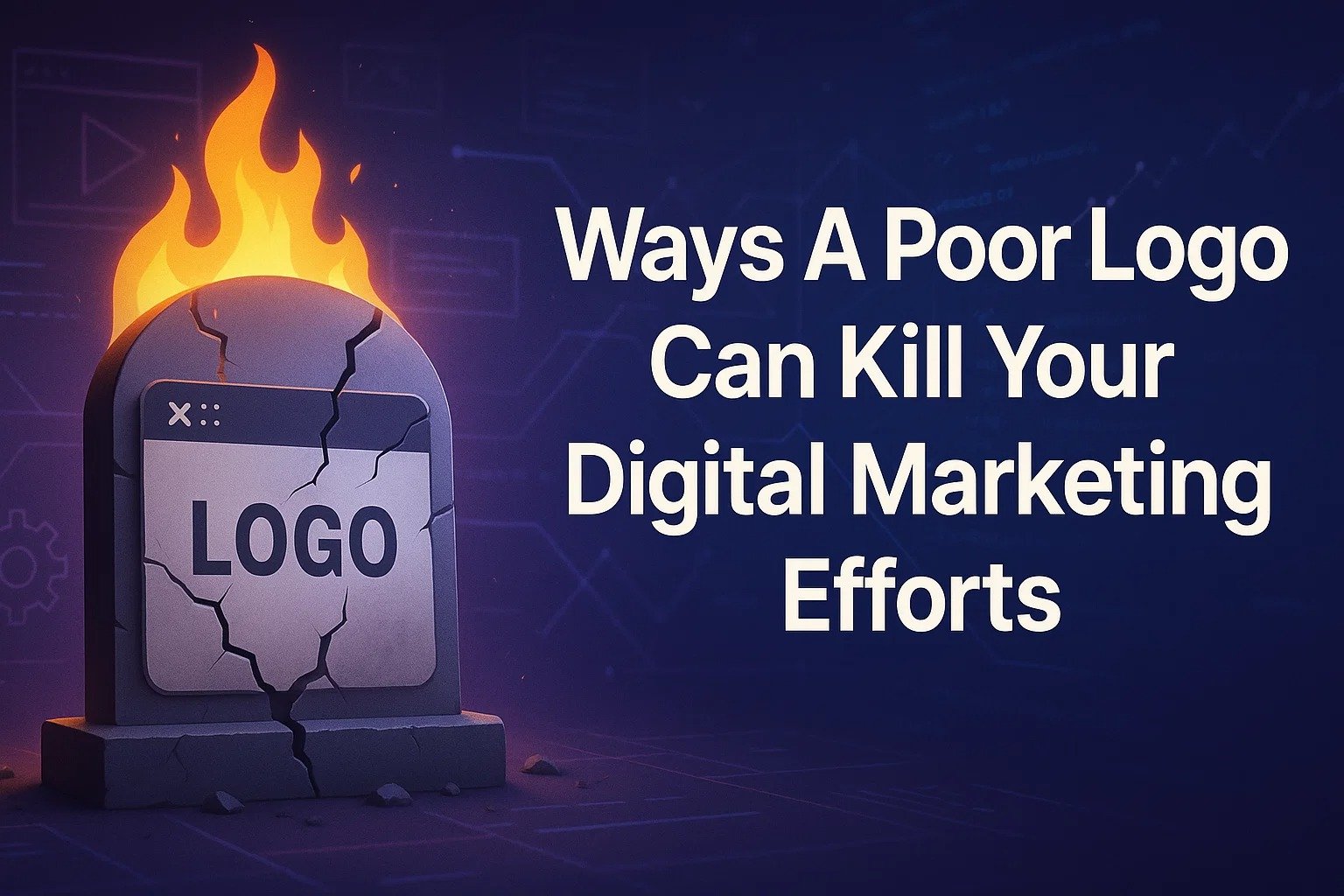 Poor logo design hurts branding, trust, and online growth.