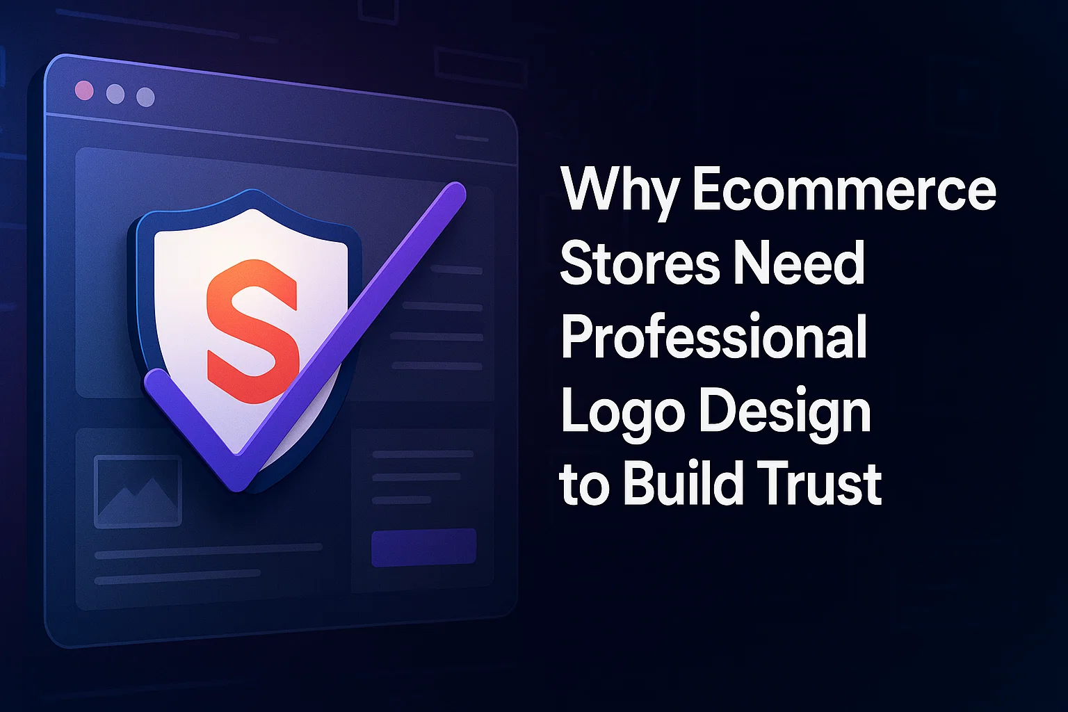 Build trust and identity with professional ecommerce logo design.